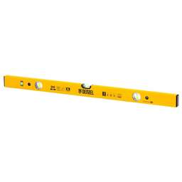 DENZEL Уровень алюминиевый, 800 мм, фрезерованный, 3 глазка 33682