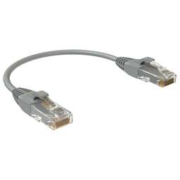 SYSMATRIX Патч-корд PC 4545.5EU26.015LSZHGY U/UTP RJ-45 вил.-вилка RJ-45 кат.5E 0.15м серый LSZH
