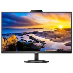 PHILIPS Монитор 27" 27E1N5600H Black (2560x1440 75Гц IPS LED 16:9 4(1)ms HDMI DP USB-C 3.2 (65W) 4*USB3.3(BC) Mega Infinity DCR 1000:1 178/178 300cd Webcam 5 MP Hello HAS Pivot Tilt Swivel Speakers)