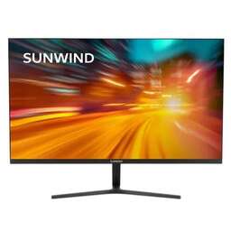 SUNWIND 27" Монитор SM-27FI401, 1920x1080, IPS, 180Гц, 1хHDMI, 1хDP, черный [sm27sg01]