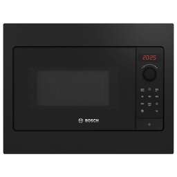 BOSCH Встраиваемая микроволновая печь Serie 2 BFL523MB4, 20л, 800Вт, черный