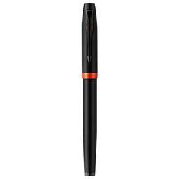 PARKER Ручка перьев. IM Vibrant Rings F315 (CW2172944) Flame Orange PVD M ст.нерж. подар.кор