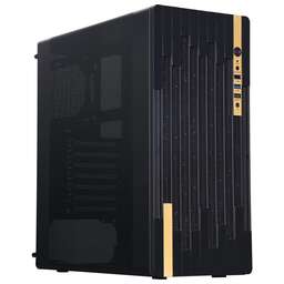 ACCORD Корпус ACC-188R2 черный без БП ATX 6x120mm 2xUSB2.0 1xUSB3.0 audio