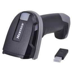 MERTECH Сканер штрих-кода CL-2410 BLE Dongle 2D беспроводной черный (4878)