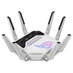 ASUS Маршрутизатор GT-BE19000 AI WiFi 7 2x10G 4x2.5G 2xUSB 11529+5764+1376Mbps 6GHz/5GHz/2.4GHz