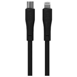 MORE CHOICE (4620202553102) K60ia 2м USB 3.0A PD 27W для Lightning ng 8-pin Type-C - 2м , черный