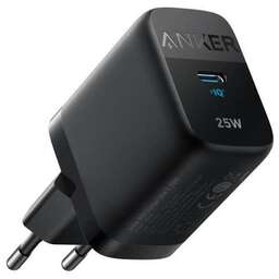 ANKER Сетевое зарядное устройство 312, USB-C, 25Вт, 3A, черный [a2642g11]