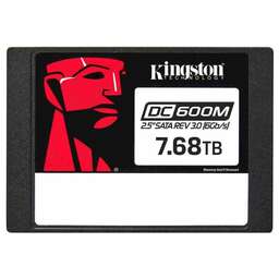 KINGSTON SSD жесткий диск SATA2.5" 7.68TB SEDC600M/7680G