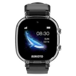 КНОПКА ЖИЗНИ Смарт-часы Aimoto Crystal, 1.44", черный/черный [8360201]