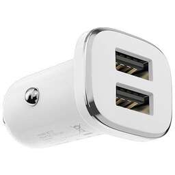 BOROFONE (6931474708649) BZ12 White АЗУ 2USB 2.4A