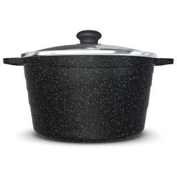 NEVA Кастрюля а/пр литая 4,0л стекл/кр Granite ТМ