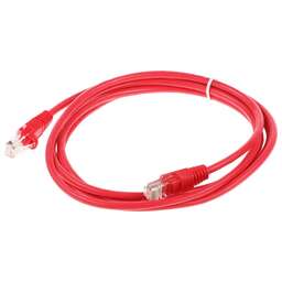 NONAME Патч-корд cat.5E molded 2м красный RJ-45 (m)-RJ-45 (m) (упак.:1шт)