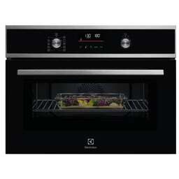 ELECTROLUX Духовой шкаф электрический EVL6E49X, 44л, дверца с 3 стеклами, черный/серебристый