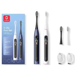 OCLEAN Набор электрических зубных щеток X Lite Duo Set N1801 синий/серый