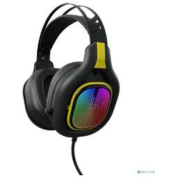 OKLICK GMNG HS-L630G черный/желтый 2.2м мониторные (1533561)
