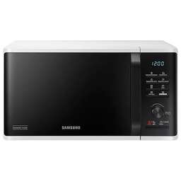 SAMSUNG Микроволновая печь MG23K3515AW/BW, 800Вт, 23л, белый /черный