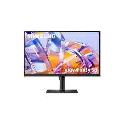 SAMSUNG Монитор 27" S27H804UAI, 16:9, IPS, UHD, 5ms, 350cd, 60Hz, HDMI, DP, USB, USB-Cx2, LAN, HAS