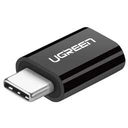 UGREEN Адаптер US157, USB Type-C (m) - micro USB (f), черный [30391_]