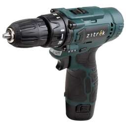 ZITREK Дрель-шуруповерт Green 12V Plus, 1.5Ач, с одним аккумулятором [085-1013]
