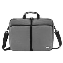 DIGMA Сумка для ноутбука 17.3" W-210, серый/черный, Универсальный [w210gbk]