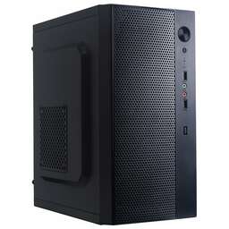 ACCORD Корпус mATX Entry ACC-242B, Mini-Tower, без БП, черный