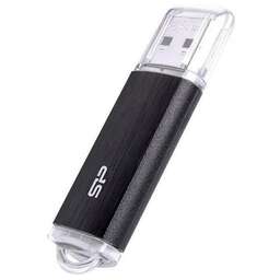 SILICON POWER Флеш Диск 64GB Ultima U02 SP064GBUF2U02V1K USB2.0 черный