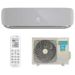 HISENSE Кондиционер AS-10UW4RVETG01(S) SILVER CRYSTAL SUPER DC Inverter 2023 (комплект)