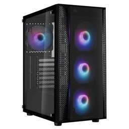 SILVERSTONE Корпус ATX Fara SST-FAB1B-PRO-V2, Midi-Tower, без БП, черный [g410fab1bpro022]