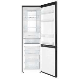 HAIER Холодильник двухкамерный C4F740CBXGU1 инверторный черная сталь