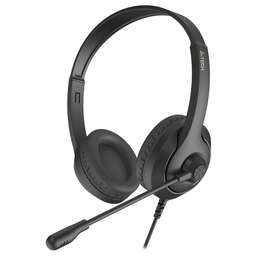 A4TECH Наушники с микрофоном Fstyler FH100U черный 2м накладные USB оголовье (FH100U (STONE BLACK))