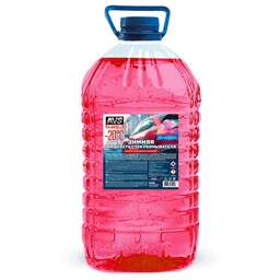 AVS CRYSTAL Зимняя жидкость стеклоомывателя "BubbleGum/Бабл гам" -20С (ПЭТ) 4 л AVS AVK-972