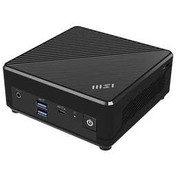 MSI Неттоп Cubi N ADL-019RU N100 (0.8) 4Gb SSD128Gb UHDG Windows 11 Professional 2xGbitEth WiFi BT 65W черный (9S6-B0A911-220)