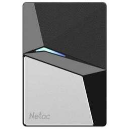 NETAC Накопитель SSD USB-C 960GB NT01Z7S-960G-32BK Z7S 2.5" черный