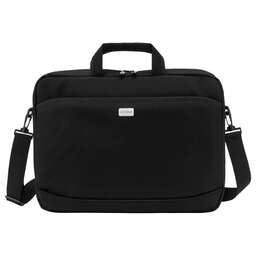 DIGMA Сумка для ноутбука 17" W-211, черный, Универсальный [w211bk]