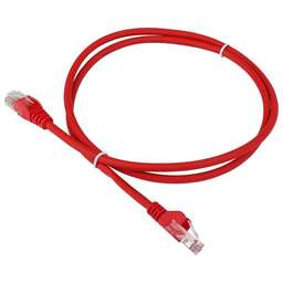 LANMASTER Патч-корд LAN-PC45/U5E-10-RD UTP RJ-45 вил.-вилка RJ-45 кат.5E 10м красный LSZH (уп.:1шт)