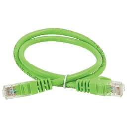 ITK Патч-корд PC02-C5EUL-2M UTP RJ-45 вил.-вилка RJ-45 кат.5E 2м зеленый LSZH (уп.:1шт)