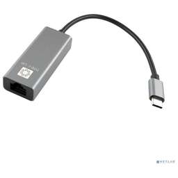 5BITES Кабель-адаптер UA2C-45-16BK USB3.1 / RJ45 100MB / AL / GREY