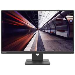 LENOVO Монитор 23.8" ThinkVision E24-30 черный IPS LED 4ms 16:9 HDMI M/M матовая HAS Piv 1300:1 250cd 178гр/178гр 1920x1080 100Hz VGA DP FHD 4.5кг