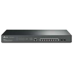 TP-LINK Коммутатор SG3210XHP-M2 (L2+) 8x2.5Гбит/с 2SFP+ 8PoE+ 240W управляемый
