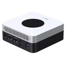 CHUWI Неттоп LarkBox X Intel N150, LPDDR5 12ГБ, 512ГБ(SSD), Intel Graphics, Windows 11 Pro, черный и белый