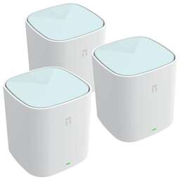 NETIS Бесшовный Mesh роутер Neme X30S (NEME X30S (3 PACK)) AX3000 10/100/1000BASE-TX белый (упак.:3шт)