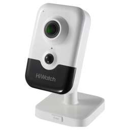 HIWATCH Камера видеонаблюдения IP DS-I214W(С)(2.8mm) Wi-Fi 2.8-2.8мм корп.:белый/черный
