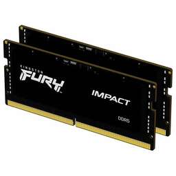 KINGSTON Оперативная память Fury Impact F548S38IBK2-32 DDR5 - 2x 16ГБ 4800МГц, для ноутбуков (SO-DIMM), Ret