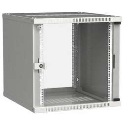 ITK Шкаф коммутационный Linea WE LWE3-12U64-GF настенный, стеклянная передняя дверь, 12U, 600x585x450 мм