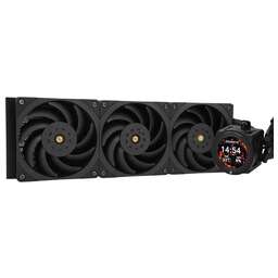 THERMALRIGHT Система водяного охлаждения Core Vision 360 Soc-AM5/AM4/1200/1700/1851 черный 4-pin 28.1dB Al LCD Ret (C-VISION-360-BL)