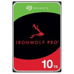 SEAGATE Жесткий диск Ironwolf Pro ST10000NT001, 10ТБ, HDD, SATA III, 3.5"