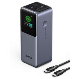UGREEN Внешний аккумулятор PB721 (35524B) 20000mAh 130W Fast Charging Power Bank. Цвет: серый