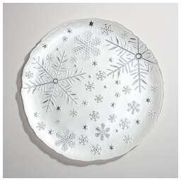 LEFARD БЛЮДО "CELEBRATION SILVER" 33 СМ МАЛ УП.-4ШТ МИН.ПАРТИЯ 338-113