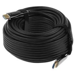 PREMIER Кабель соединительный аудио-видео 5-807, HDMI (m) - HDMI (m), ver 2.0, 25м, GOLD, черный [5-807 25.0]