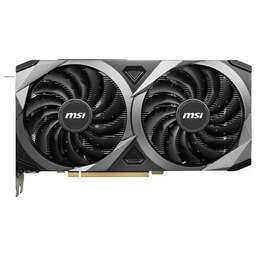 MSI Видеокарта NVIDIA GeForce RTX 3050 RTX 3050 VENTUS 2X XS 8G OC 8ГБ Ventus 2X, GDDR6, OC, Ret